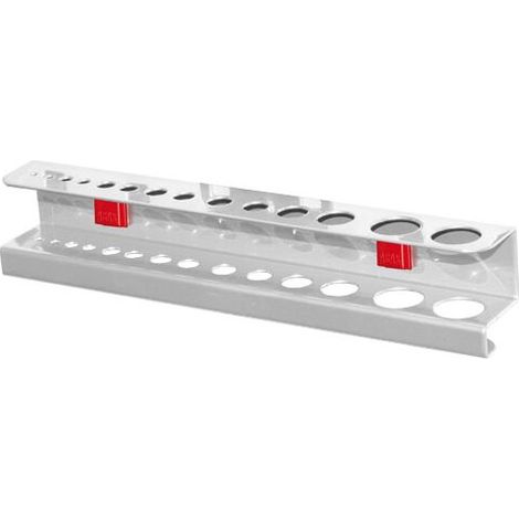 Bohrer-/ innensechskanthalter für 14 Teile Maße in mm (BxTxH): 390 x 30 x 35