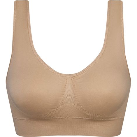 Soutien-gorge de sport confortable et sans coutures pour femme avec coussinets amovibles (1/5)