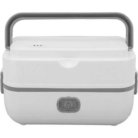 Chauffe-repas Portable Monocouche Acier Inoxydable pour Bureau Voyage Randonnée Prise EU 220V