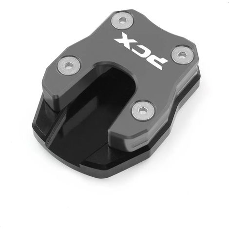 Béquille latérale (titane avec logo) pour motos Honda PCX 125, PCX 150 et PCX 160 (tous modèles, toutes années) - Maxpower (1/4)