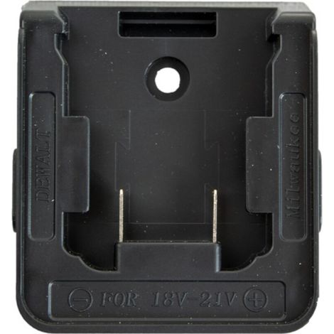 Adapter für Akkus von DeWalt / Milwaukee