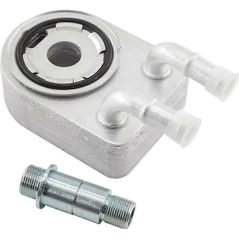 Refroidisseur d'huile moteur 4884757AD 4884757AE compatible avec Dodge Journey/Avenger et Jeep Patriot/Compass (07-16) - 2.0L/2.4L World4L 07-17 EPWHBYV (1/4)