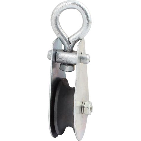 0.1T 100Kg Schwenkhaken-Kranhub-Riemenscheibe suspension anhebendes Rad