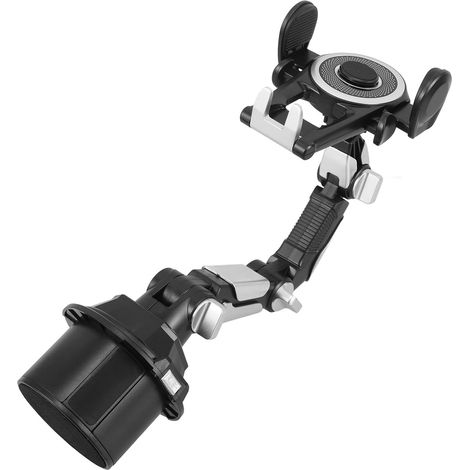 Support de Téléphone Design Innovant Bras Réglable, Fixation Stable en Métal et Plastique pour Voiture pour Tableau de Bord de Voiture (1/5)