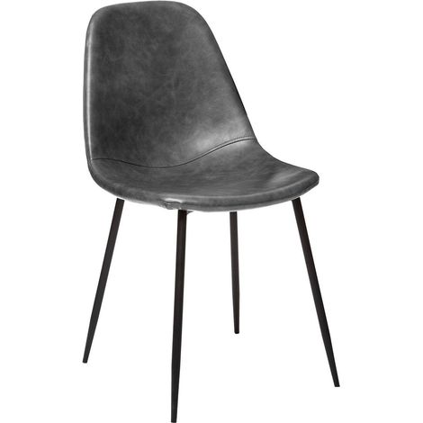 Sedia Vladi grigio - Atmosphera créateur d'intérieur