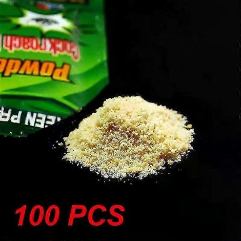 1 à 100 pièces de poudre appât anti-cafards efficace pour usage domestique. Piège anti-insectes et anti-nuisibles. Couleur : 100 pièces. (1/4)