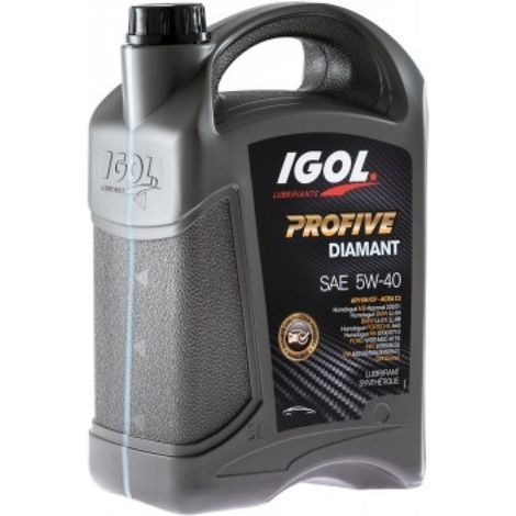 Huile moteur PROFIVE DIAMANT 5W40 5L IGOL