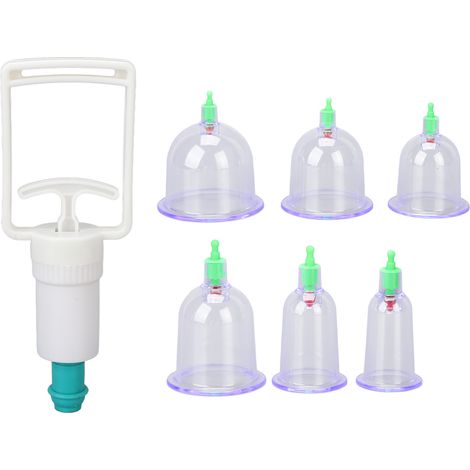 Professionelles Schröpftherapie-Set – Weiche Kunststoff-Schröpfgläser für Körperpflege und Muskelentspannung (1/5)