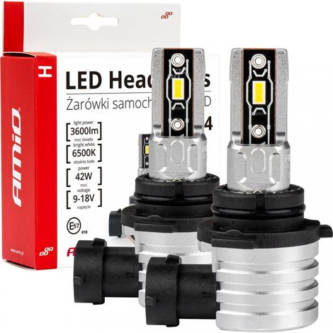 Bombillas LED para coche serie H-mini HB4 9006 6500K Canbus amio-03335 (1/5)
