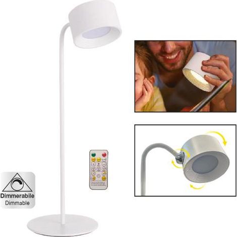 LAMPADA DA TAVOLO RICARICABILE MAURER DIMMERABILE CCT