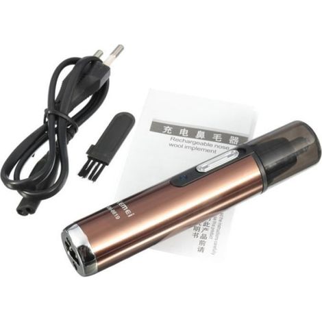 Homme Tondeuse Electrique Barbe Nez Oreille Cheveux Tondeuse nez et Oreilles Micro Sharp Trim (1/4)