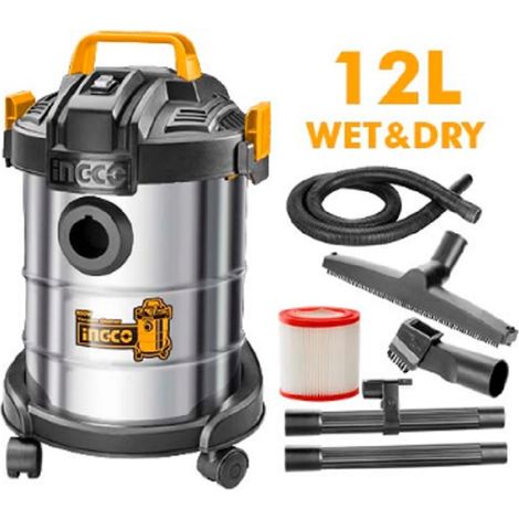 Aspirateur de chantier - cuve de 12 litres