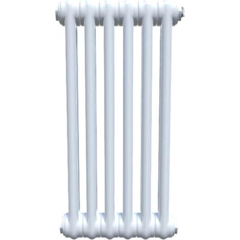 Bircham - White 2 Column Radiator H600mm x W296mm