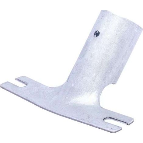 Support de manche en acier 28mm – Pour outils de jardin – Conception robuste – Entraxe 100mm – Hauteur 80mm (1/3)