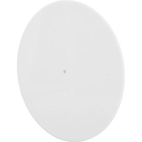 Tapis de Plateau Tournant pour Tourne-disque, Tapis de Plateau pour Tourne-disque Vintage en Vinyle de 12 Pouces, Réduit le Bruit de la Poussière Statique (WHITE) (1/5)