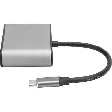 Z0012 Hub USB-C Professionnel 8 en 1 avec HDMI, VGA et Charge PD pour Mac OS X (1/5)