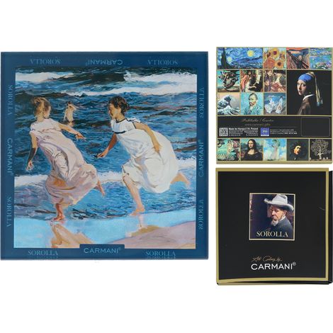 Carmani, posavasos de cristal 11,5x11,5cm - J. sorolla (1/5)