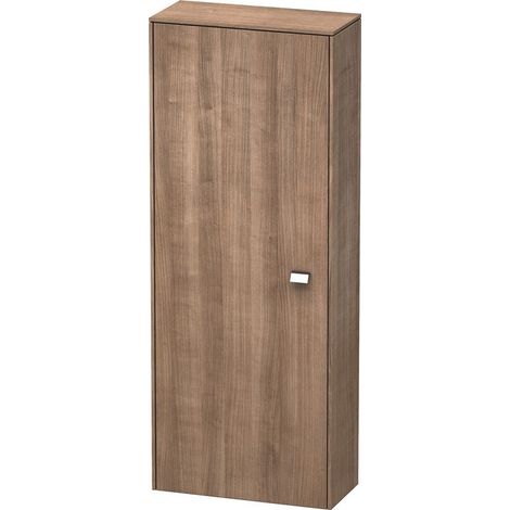 Mobile semi alto Duravit Brioso 133,0x52,0x52,0x24,0 cm, 1 anta, incernierato a sinistra, Colore (anteriore/corpo): Decorazione ciliegio ticinese, maniglia cromata - BR1301L1073