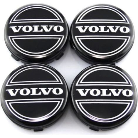 Volvo01- 64MM Lot de 4 caches centraux Volvo (1/3)