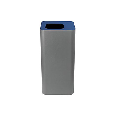 Contenedor de reciclaje Pure capacidad 100 l gris / azul
