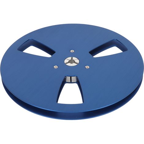 Bobine Vide 1/4" 7 Pouces en Aluminium pour Magnétophone TEAC - Pièce de Remplacement Bleue (1/5)