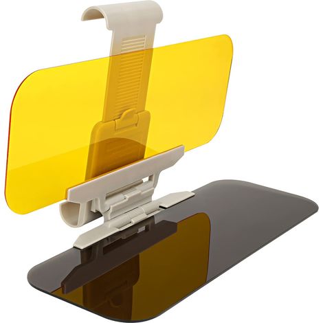 Trintion Day and Night Car Sun Visor Extender - Anti-glare Vehicle Vision Eye Protector, Transparent (1/5)