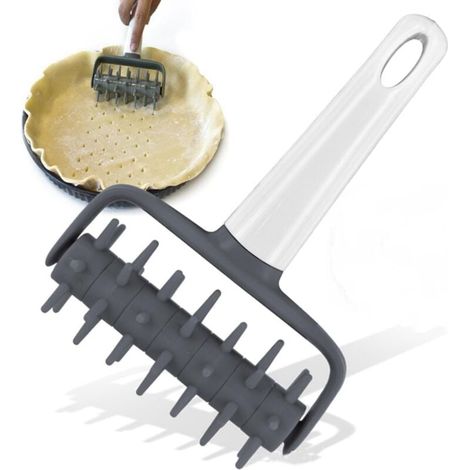 Rouleau à pizza Docker - Anti-bulles et anti-cloques - Gain de temps pour la préparation de pizzas à la maison - Accessoire pour outil d'amarrage (1/4)