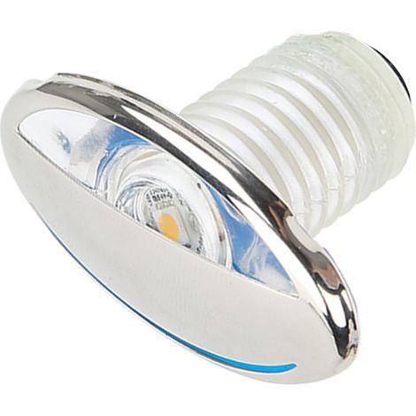 LED-Bootsstufenleuchte 12V Warmweiß Edelstahl IP66 Wasserdicht Einbau für Yachten und Wohnmobile (1/5)