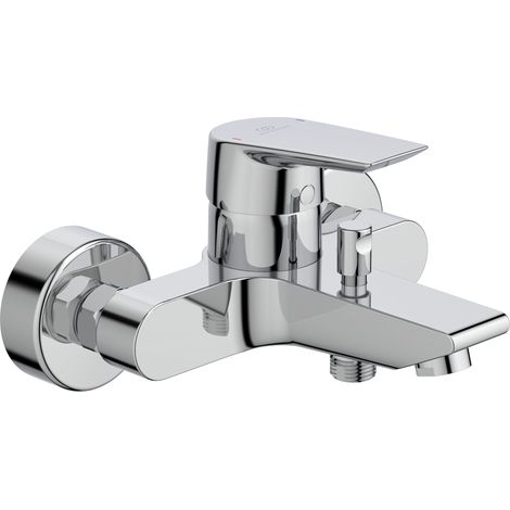 Ideal Standard Tesi Wall Mounted Bath Shower Mixer Tap - Chrome (1/4)