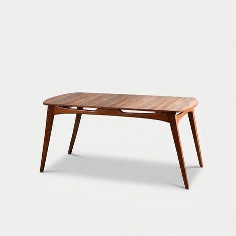 Esstisch aus Holz und Melamin Touch (1/3)