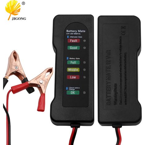 Testeur de batterie de voiture portable BT-170, détecteur de défauts de batterie