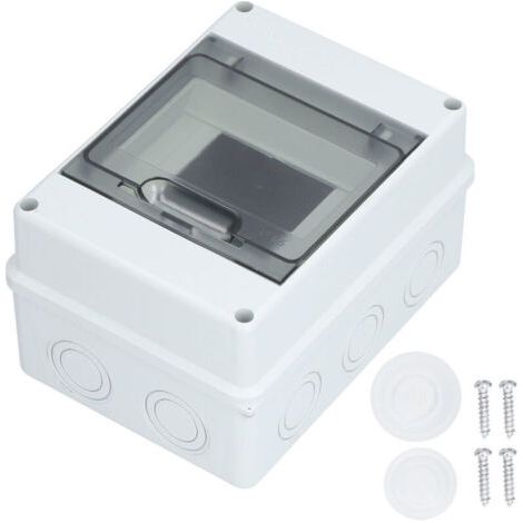 Boîtier de Distribution Étanche Transparent pour Disjoncteur - Protection Intérieure (1/5)