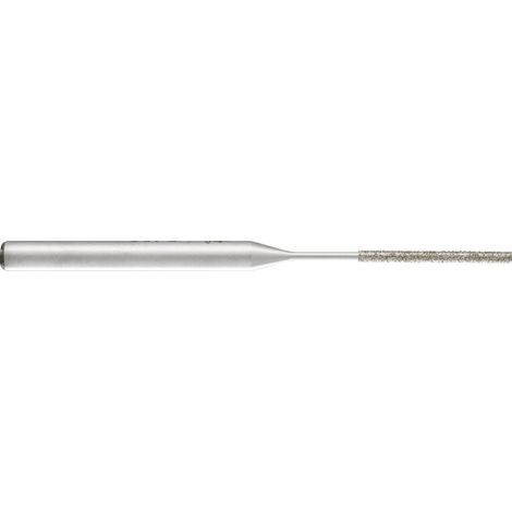 PFERD TOOLS Diamantfeile für Handfeilgerät rund Ø1,0x50mm Schaft-Ø3 mm D126 (mittel) komplett (1/2)