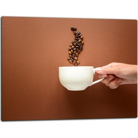 Tabla de cortar de vidrio de 52x40 cm para café (1/5)