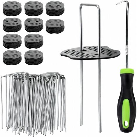 Piquet de fixation en U 6.0 mm 4 cm 20 cm (1/5)