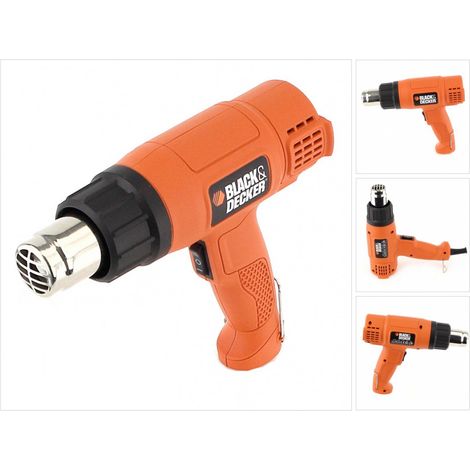 Black & Decker KX1650 gun de heat 740 l/min 600 °C 1750 W Red (1/5)