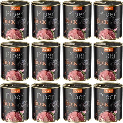 DOLINA NOTECI Piper con pato y pera - comida h煤meda para perros - 12x800g (1/2)