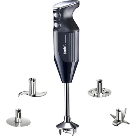 Bamix MAXX 0 L Batidora de inmersión 350 W Negro (1/4)