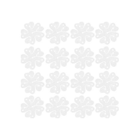 Lot de 50 pinces à ballons 5 en 1 en forme de fleur pour mariage, anniversaire et fête (1/3)