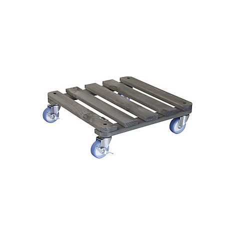 Soporte con ruedas para macetas VINTAGE  carga máx 150 kg  L x (1/5)