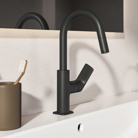 Ideal Standard Ceralife C Waschtischarmatur H200 Push-Open Ventil mit herausziehbarer Handbrause (1/5)