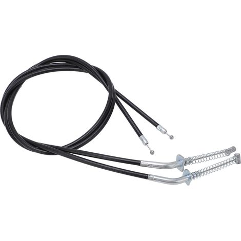 2 câbles de frein avant pour quad, structure robuste en acier haute résistance, compatibles avec les modèles GY6 125, 150, 200 et 250 cm³. (1/5)