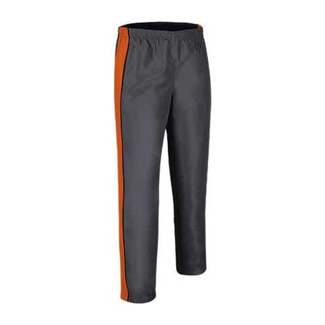 Pantalón deportivo en tejido acetato dualflock Tournament 3 niño Gris/Naranja/Negro