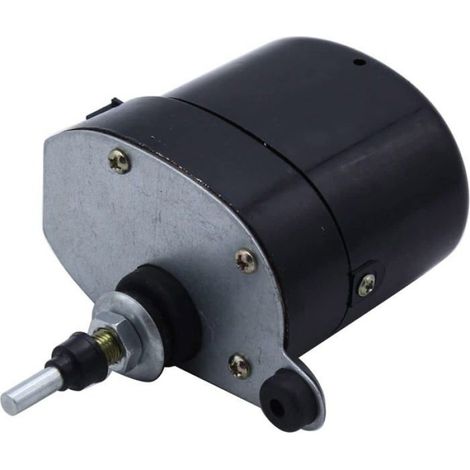 Moteur Essuie-Glace - 12 V - Universel Pour Bateau De Pêche Caravane Tracteur - Noir - 1 Pièce (1/5)