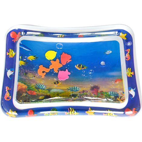 Tapis D'éveil Gonflable - PVC Sans BPA - Pour Bébé Dès La Naissance - Usage Intérieur Et Extérieur - 1 Pièce (1/5)