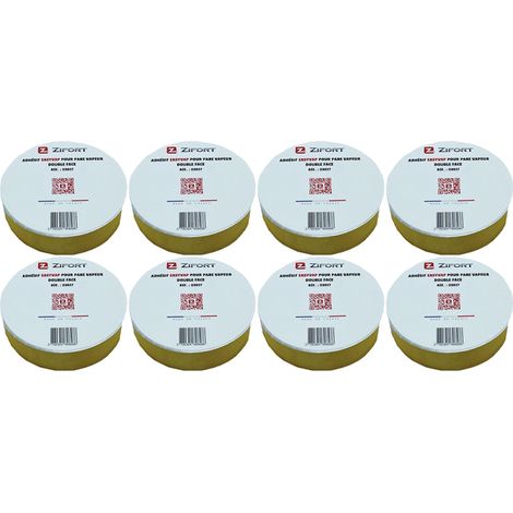 8 Rouleaux Adhésif Membrane pare-vapeur double face 40m X 38mm - Zifort