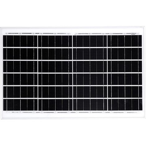 Panneau Solaire Monocristallin Flexible 40W 18V Photovoltaïque pour Camping, Maison, Bateau (1/5)