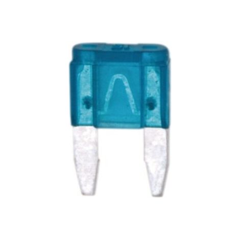 Miniatur-Flachsicherung 15Amp 11x17mm BLAU