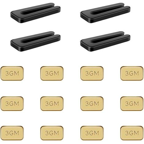 Kit d'équilibrage ventilateur plafond, 4 clips résistants 12 poids métal 3G (1/5)