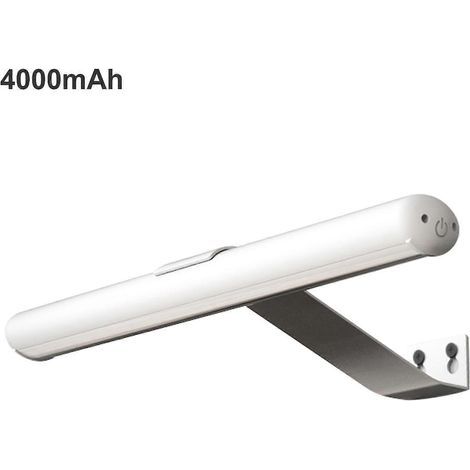 Lampe de tableau blanche 4000 mAh avec télécommande, 3 modes d'éclairage et angle réglable, fonctionnant sur batterie - Fonctionne sur piles (1/3)